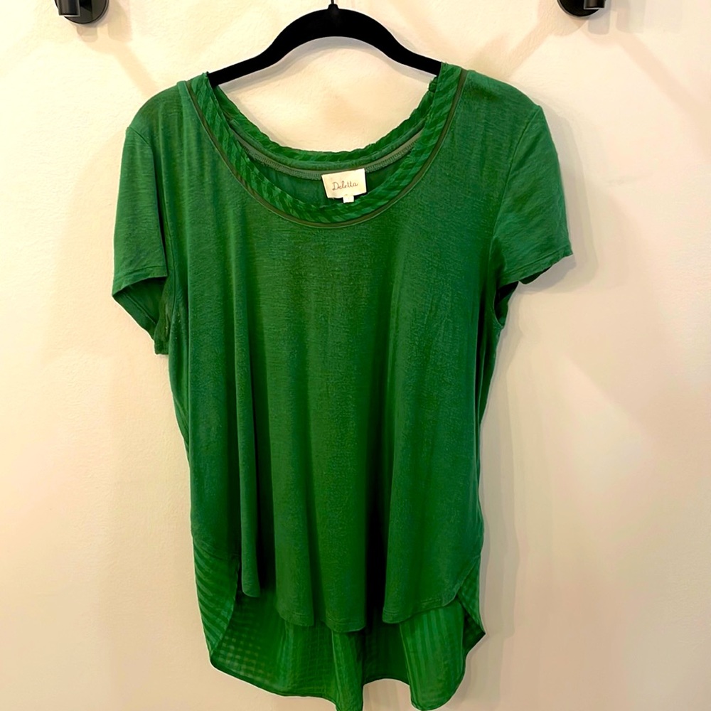 Green Deletta Shirt Small